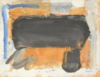 Bram Bogart Gouache Painting, Original Work - Sold for $1,500 on 05-06-2017 (Lot 288).jpg